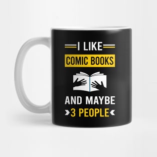 3 People Comic Books Comics Mug